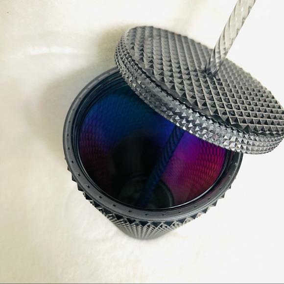 2 Starbucks Grande Studded Iridescent Tumblers - Picture 5 of 6